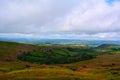 Beautiful and colourful hills in Spring, Brecon Beacons National Park, Wales, UK Royalty Free Stock Photo