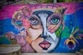 Beautiful graffiti in Comuna 13, Medellin