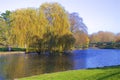 London parks in autumn, England Royalty Free Stock Photo