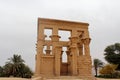 The beautiful 14 columned Trajan kiosk in Aswan in Egypt