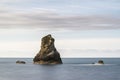 Beautiful conceptual long exposure peaceful landscape of rocks i Royalty Free Stock Photo