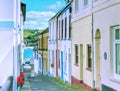 Beautiful contemporary architecture in Appledore, North Devon Royalty Free Stock Photo