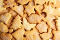 Beautiful Cookies background, close up