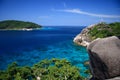 Beautiful coral view at similan island Royalty Free Stock Photo