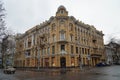 A beautiful corner house in the historical center of Odessa.