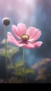 beautiful cosmos flower generative AI