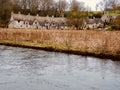 Row of cottages in the Cotswolds