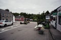 Beautiful cottages in the village of Cong in Ireland.