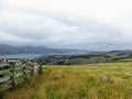 The beautiful country side of the Otago Peninsula, outside of Dunedin, New Zealand Royalty Free Stock Photo