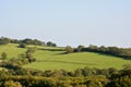 The beautiful countryside around the Welsh town of Abergavenny. Royalty Free Stock Photo