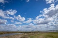 Beautiful countryside landscape in the lagoon of the city of Junin