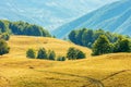 Beautiful countryside scenery in late summer Royalty Free Stock Photo