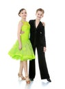 Beautiful couple dance Royalty Free Stock Photo