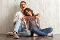 Beautiful couple at home Royalty Free Stock Photo