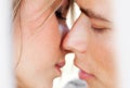 Beautiful couple kissing Royalty Free Stock Photo