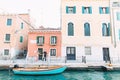 Beautiful couple in Venice, Italy - Lovers on a romantic date and having fun in Venice Royalty Free Stock Photo