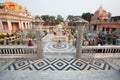 Beautiful court of Jain temple