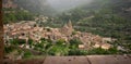 Beautiful coutnryside of old village Valldemossa, Mallorca Royalty Free Stock Photo