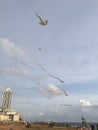 Beautiful and Creative kites in the blue sky