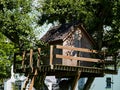 Beautiful creative tree house Royalty Free Stock Photo