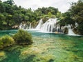 Beautiful Croatian waterfall