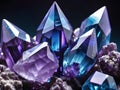 beautiful crystal gemstone background