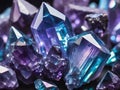 beautiful crystal gemstone background