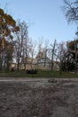 Beautiful crystal palace in Madrid's Retiro Park. Royalty Free Stock Photo