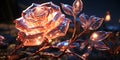 Beautiful Crystal Rose