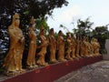 Beautiful culture statue in Ten Thousand Buddhas Monastery hongkong sha tin