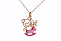 Beautiful Cute Baby & Kids Necklace Jewelry with the teddy bear