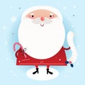 Beautiful cute Santa