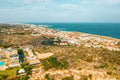 Beautiful Cyprus, Konnos Bay in Cape Greko natural park, rock arch near of Ayia Napa Royalty Free Stock Photo