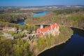 Beautiful Czocha Castle at sunny day, Poland Royalty Free Stock Photo