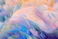 colorful micro feather Abstract in layer Royalty Free Stock Photo