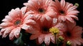 Beautiful Daisies and Gerbera Flowers. Mothers day concept.