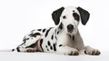 Beautiful Dalmatian Dog with black Ears Royalty Free Stock Photo