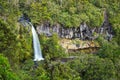 Beautiful Dawson Falls in Egmont National Park