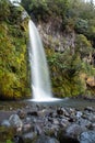 Beautiful Dawson Falls in Egmont National Park, New Zealand