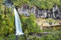 Beautiful Dawson Falls in Egmont National Park, New Zealand