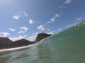 Perfect wave in Rio Royalty Free Stock Photo