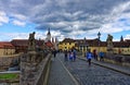 A beautiful day in the medieval city of Wurzburg