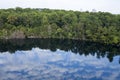 A beautiful day at Quarry Park in Winston Salem North Carolina Royalty Free Stock Photo