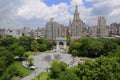 Beautiful day at Union Square, New York City Royalty Free Stock Photo