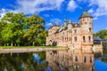 Beautiful De haar castle, Holland Royalty Free Stock Photo