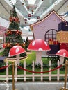 Beautiful decoration for the Christmas celebration December winter new year