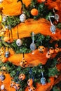 Beautiful decoration and ware for Halloween. A modern international holiday dating back to the traditions of the ancient Celts of