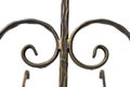 Decorations made of wrought iron Royalty Free Stock Photo