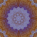 Beautiful decorative pattern with mandala details on a gradient background