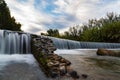 Beautiful deep forest waterfall in South Africa Robertson